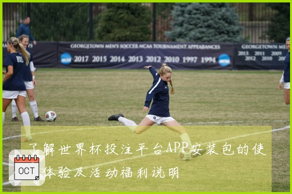 了解世界杯投注平台APP安装包的使用体验及活动福利说明